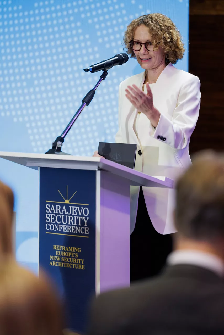 NATO Deputy Secretary General Radmila Shekerinska participates in Sarajevo Security Conference: Panel I “Europe Remade: Crafting the New Security Architecture”