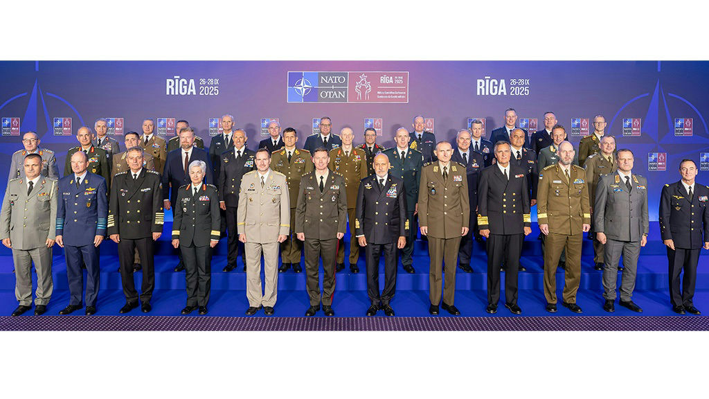 Family Photos - Military Committee Conference - Riga, Latvia - 26-27 Sept 2025