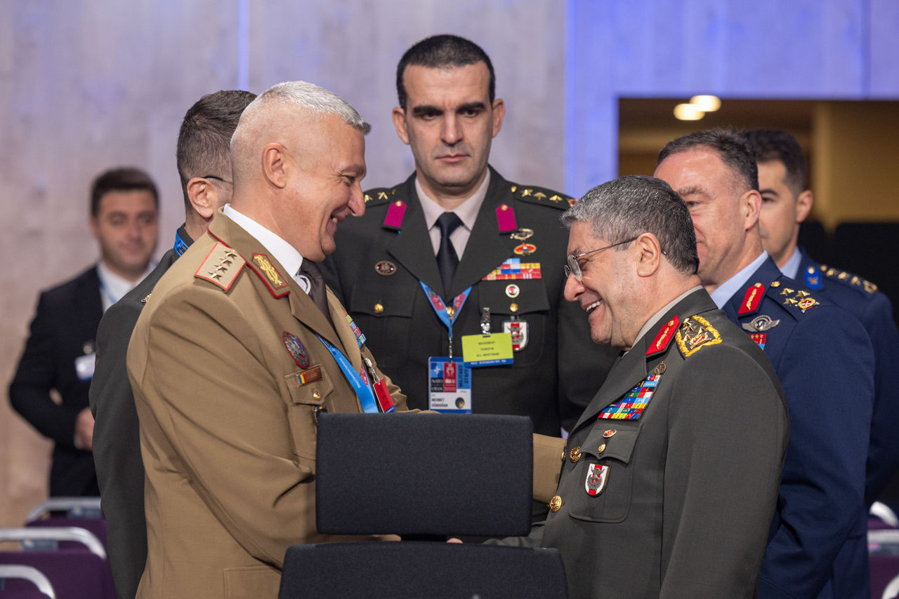 Chair of the NATO Military Committee, Admiral Giuseppe Cavo Dragone opens the Military Committee Conference