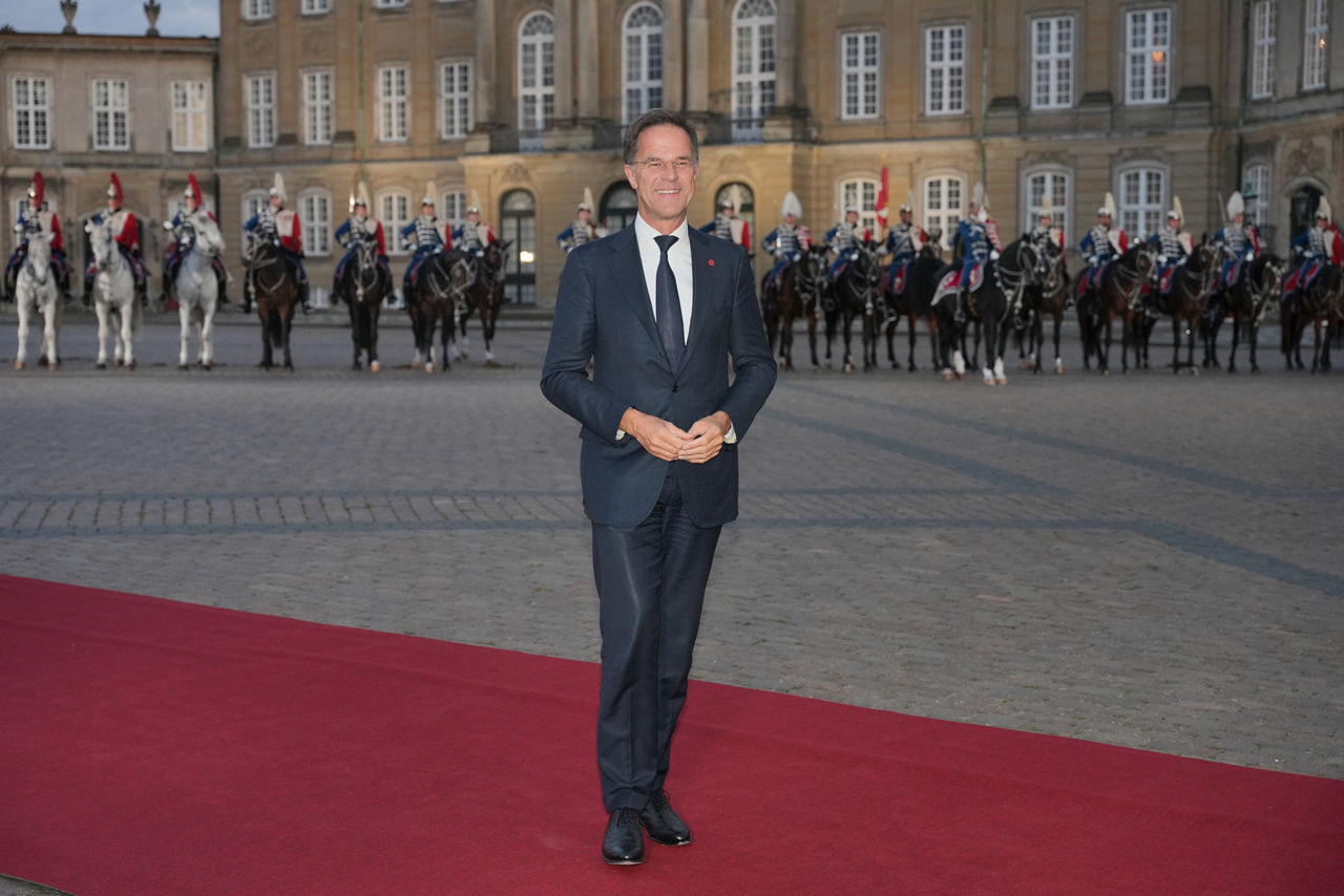 The EU's heads of government and state arrive for dinner at Amalienborg Palace, Copenhagen, Denmark, Wednesday, October 1, 2025. King Frederik and Queen Mary are hosting a dinner on the occasion of a meeting in the European Political Community, EPC PRPOOL. (Foto: Emil Helms/Scanpix 2025)