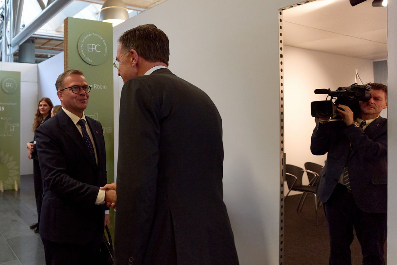  NATO Secretary General Mark Rutte meets Petteri Orpo, Prime Minister of Finland