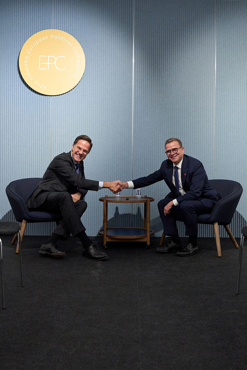  NATO Secretary General Mark Rutte meets Petteri Orpo, Prime Minister of Finland