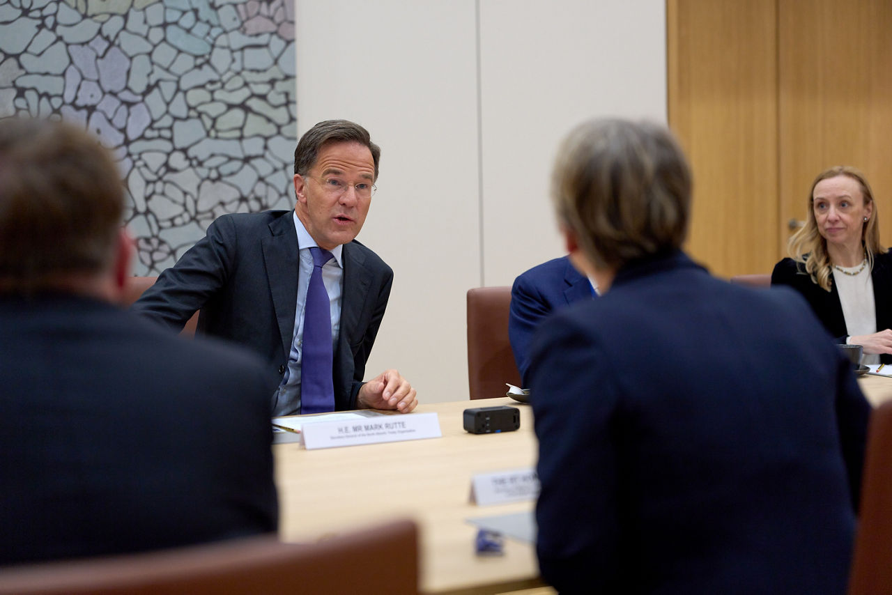 NATO Secretary General Mark Rutte meets with Yvette Cooper, UK Secretary of State for Foreign and Commonwealth Affairs 