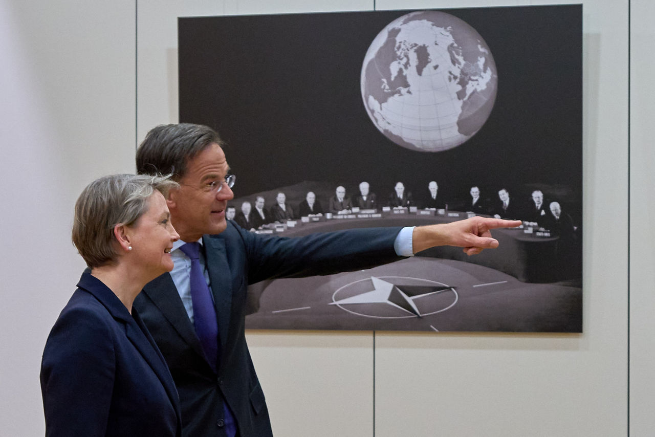 NATO Secretary General Mark Rutte meets with Yvette Cooper, UK Secretary of State for Foreign and Commonwealth Affairs 