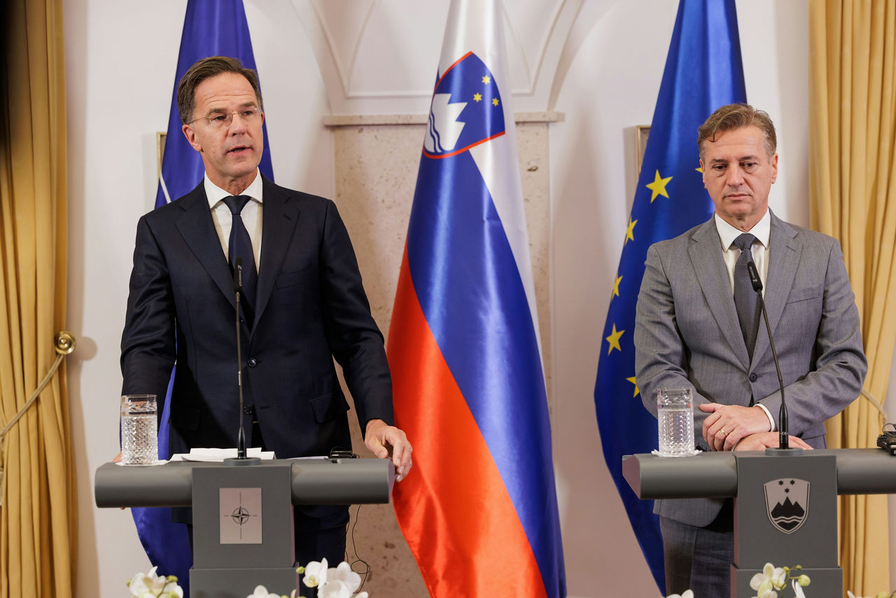 Joint press conference by NATO Secretary General Mark Rutte and Robert Golob, Prime Minister of Slovenia