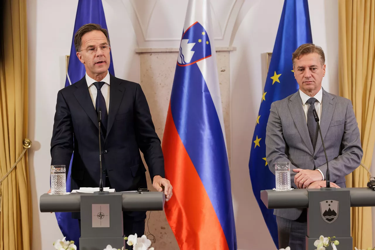 Joint press conference by NATO Secretary General Mark Rutte and Robert Golob, Prime Minister of Slovenia