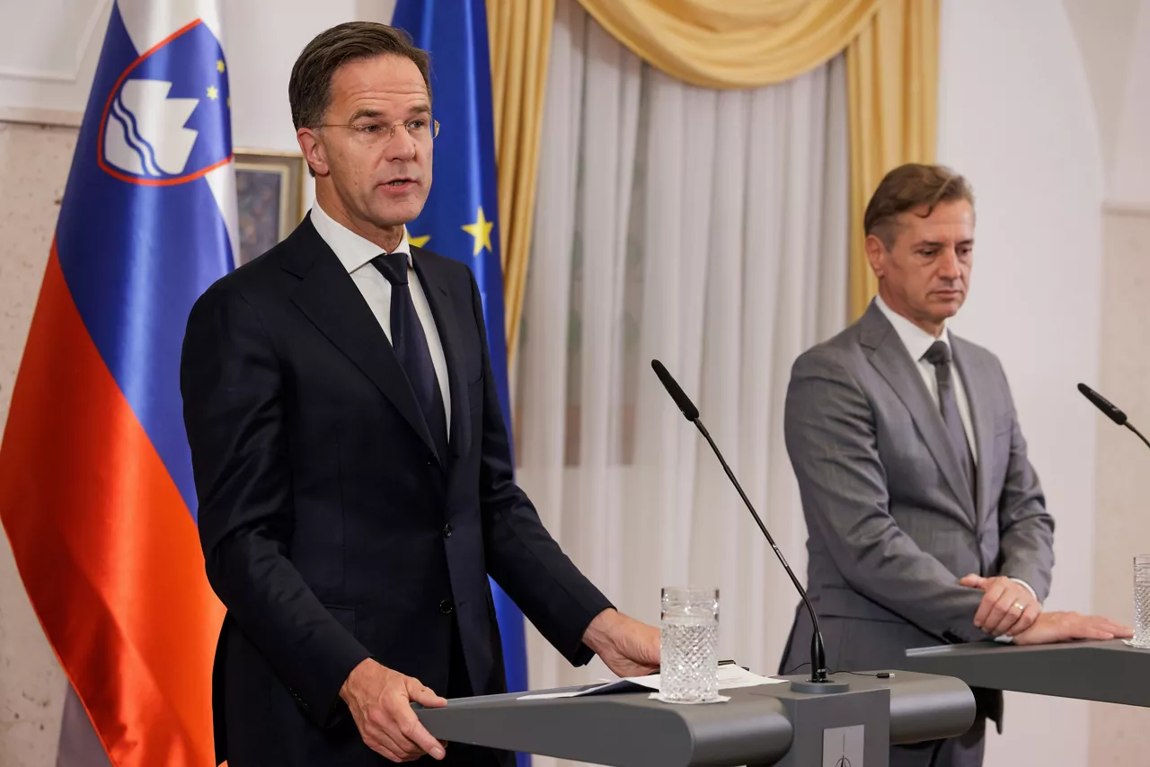 Joint press conference by NATO Secretary General Mark Rutte and Robert Golob, Prime Minister of Slovenia
