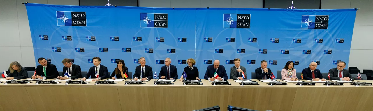 Signing of a Memorandum of Understanding on Distributed Synthetic Training High Visibility Project with 13 Allies (Canada, Czechia, Denmark, Finland, France, Germany, Greece, Italy, Netherlands, Norway, Spain, Türkiye and the United Kingdom)