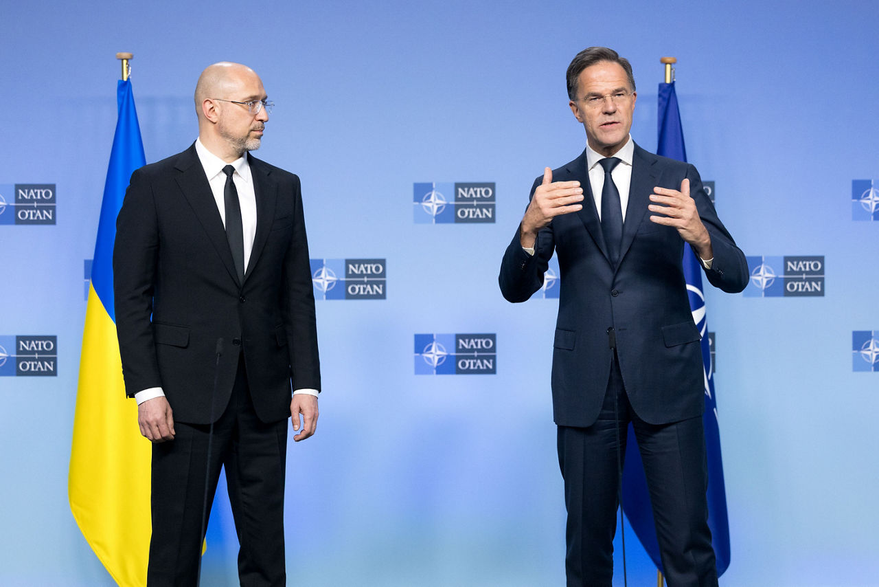 Remarks by the NATO Secretary General Mark Rutte and Denys Shmyhal, Minister of Defence of Ukraine
