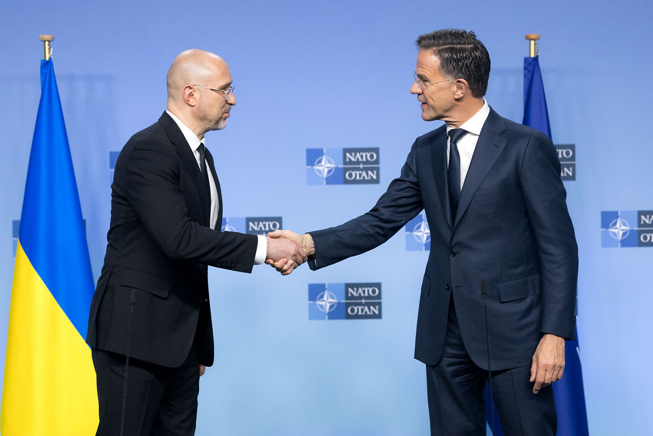 Remarks by the NATO Secretary General Mark Rutte and Denys Shmyhal, Minister of Defence of Ukraine
