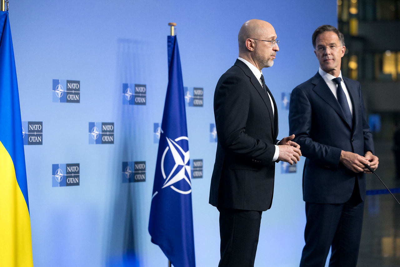 Remarks by the NATO Secretary General Mark Rutte and Denys Shmyhal, Minister of Defence of Ukraine
