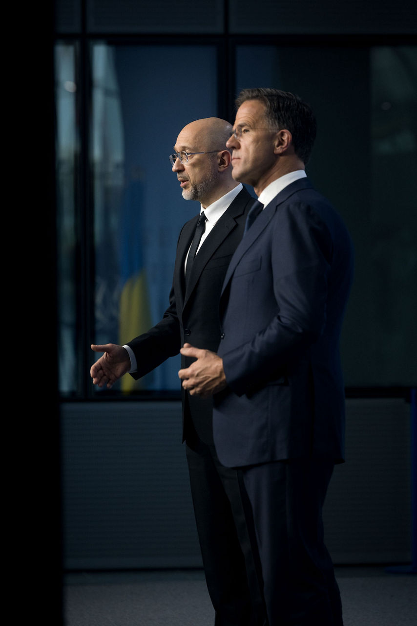 Remarks by the NATO Secretary General Mark Rutte and Denys Shmyhal, Minister of Defence of Ukraine
