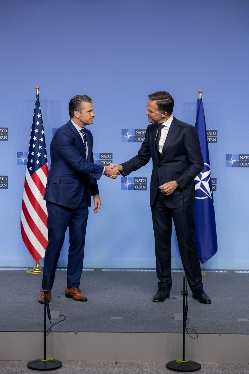 Remarks by the NATO Secretary General Mark Rutte and Pete Hegseth, US Secretary of War 