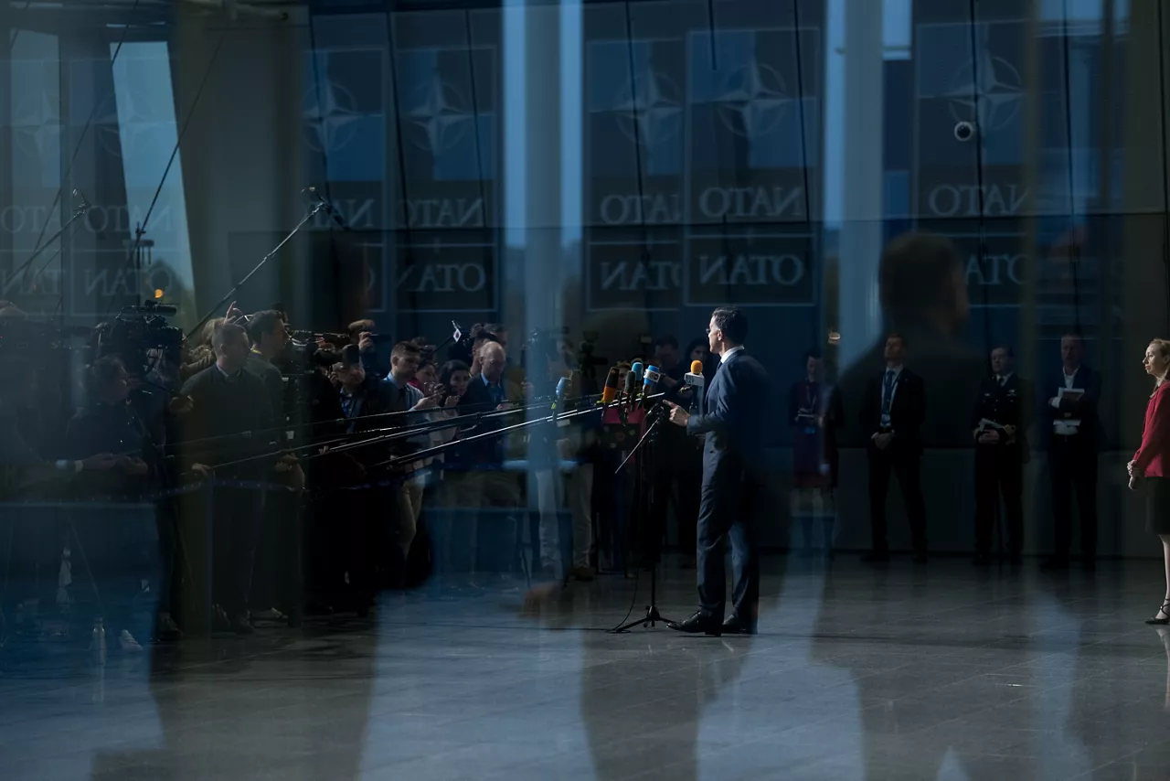 Doorstep statement by NATO Secretary General Mark Rutte ahead of the Meeting of NATO Ministers of Defence in Brussels