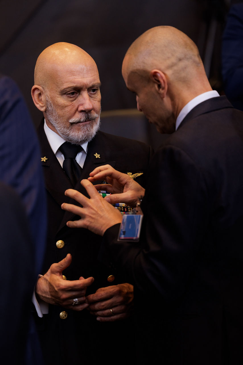 Chair of the Military Committee Admiral Giuseppe Cavo Dragone