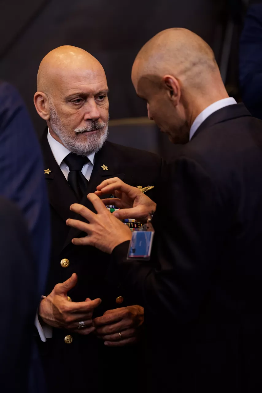 Chair of the Military Committee Admiral Giuseppe Cavo Dragone