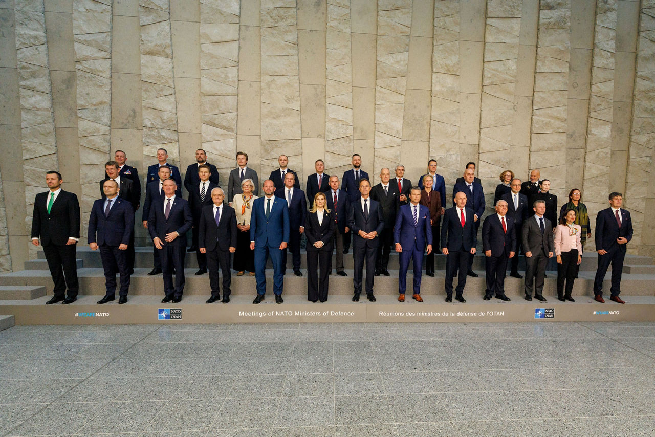 Official Photo of the NATO Ministers of Defence - Meeting of NATO Defence Ministers