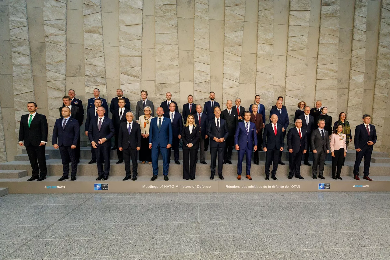 Official Photo of the NATO Ministers of Defence - Meeting of NATO Defence Ministers
