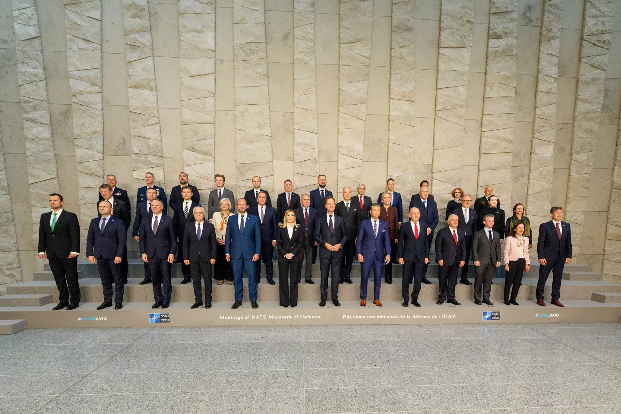 Official Photo of the NATO Ministers of Defence - Meeting of NATO Defence Ministers
