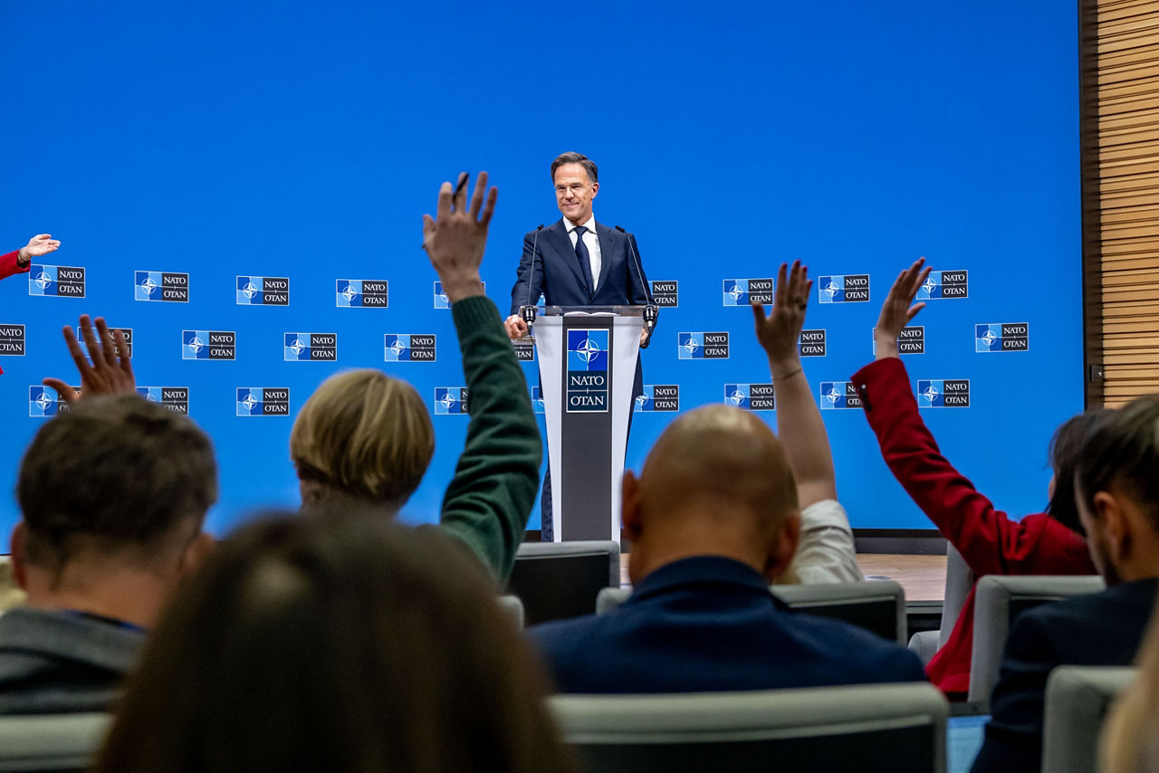 Press conference by the NATO Secretary General Mark Rutte