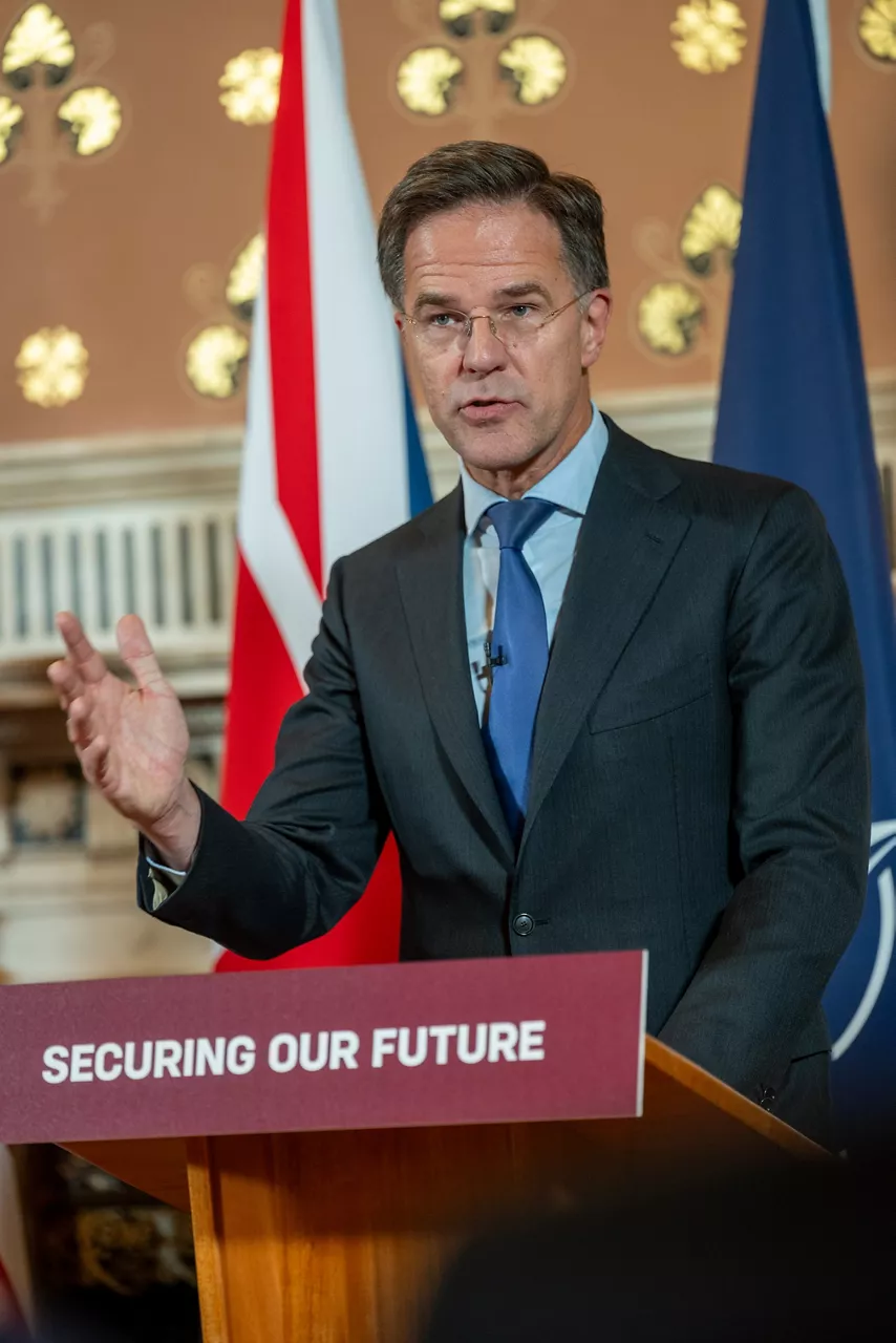 Joint press conference. NATO Secretary General Mark Rutte