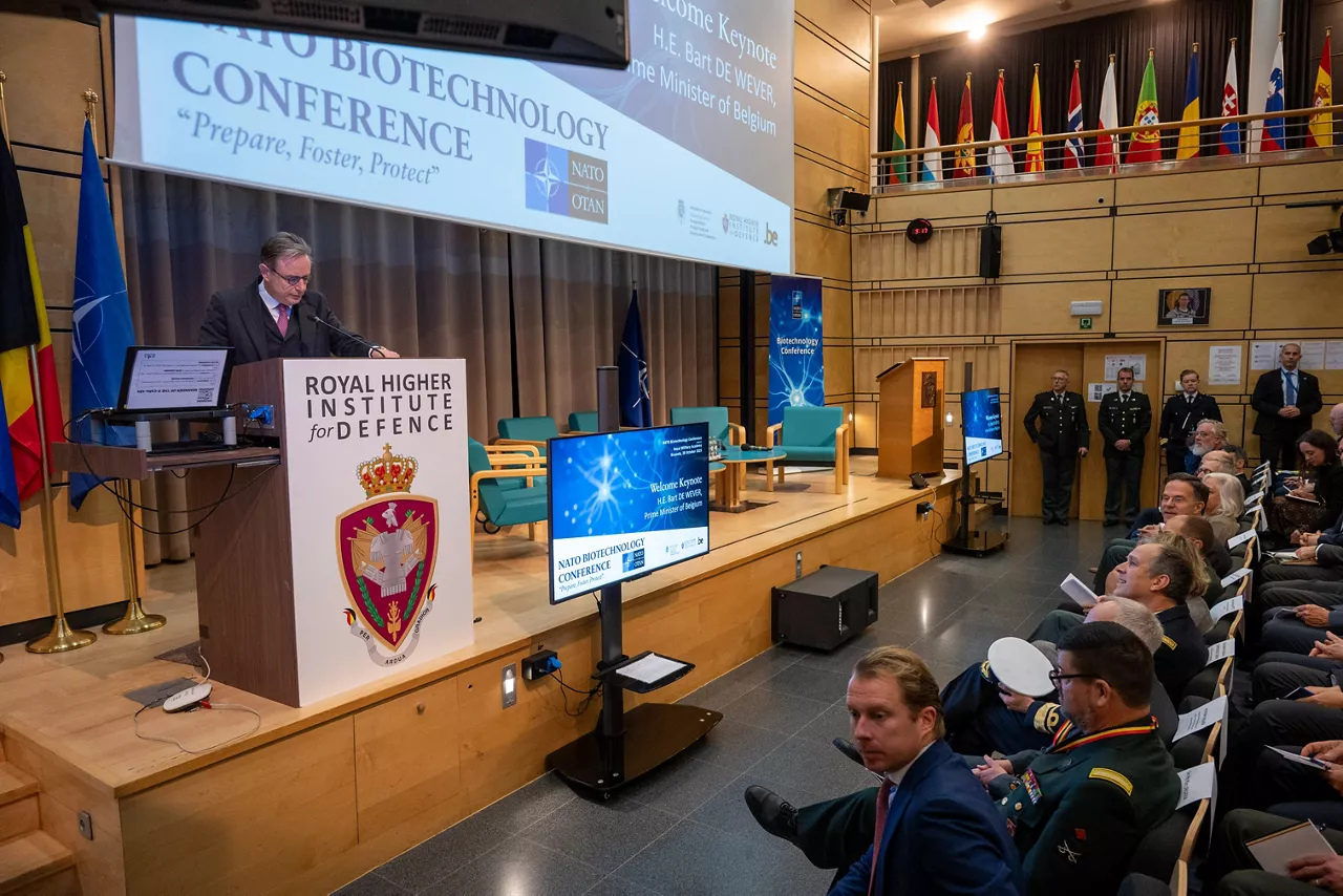 NATO Secretary General Mark Rutte addresses first NATO Biotech Conference