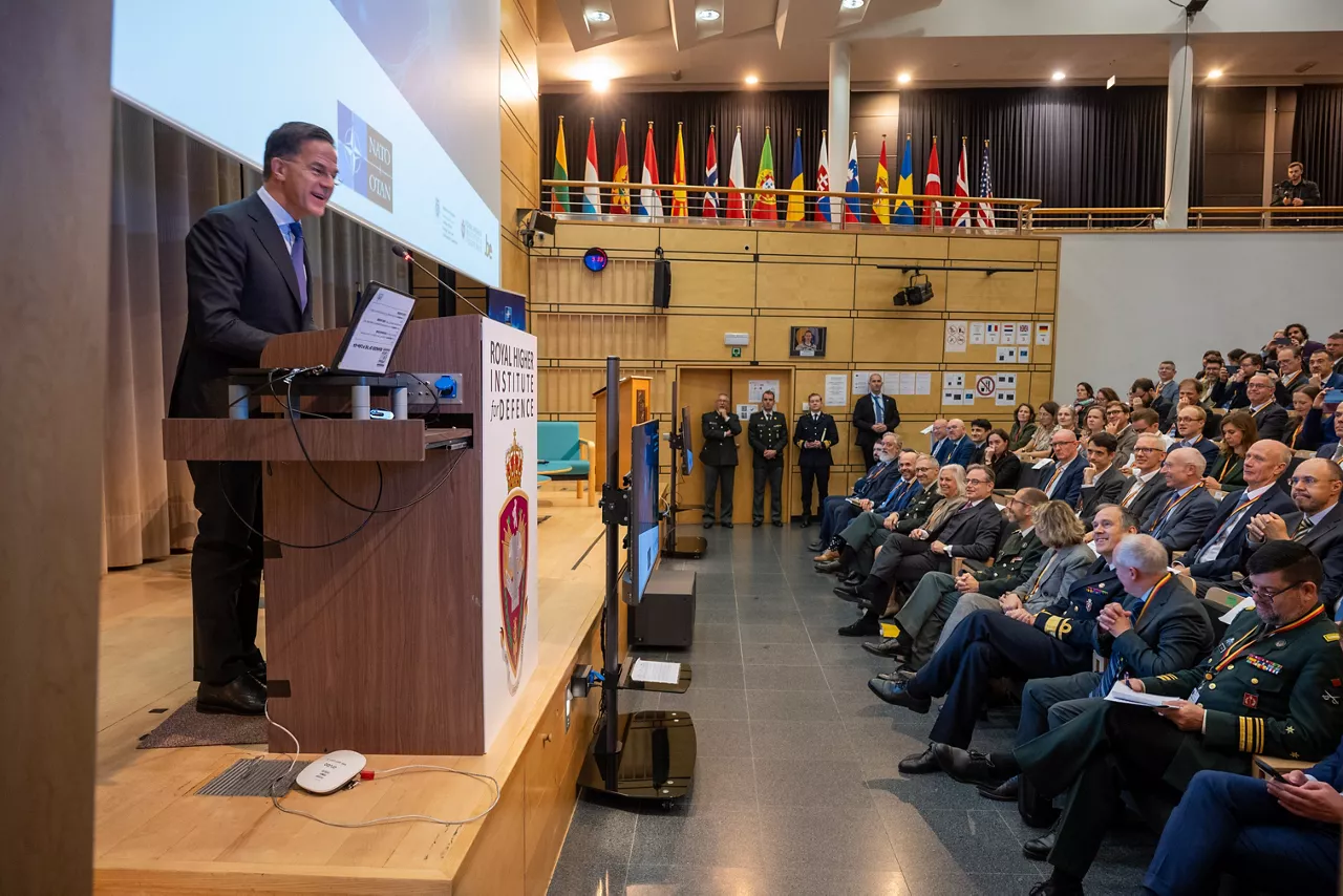 NATO Secretary General Mark Rutte addresses first NATO Biotech Conference