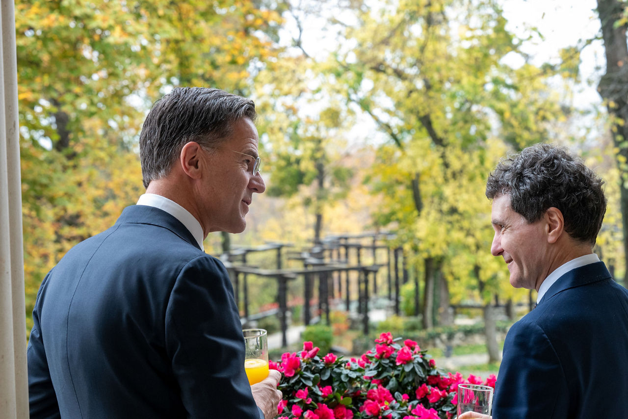 NATO Secretary General Mark Rutte meets with Nicușor Dan, President of Romania
