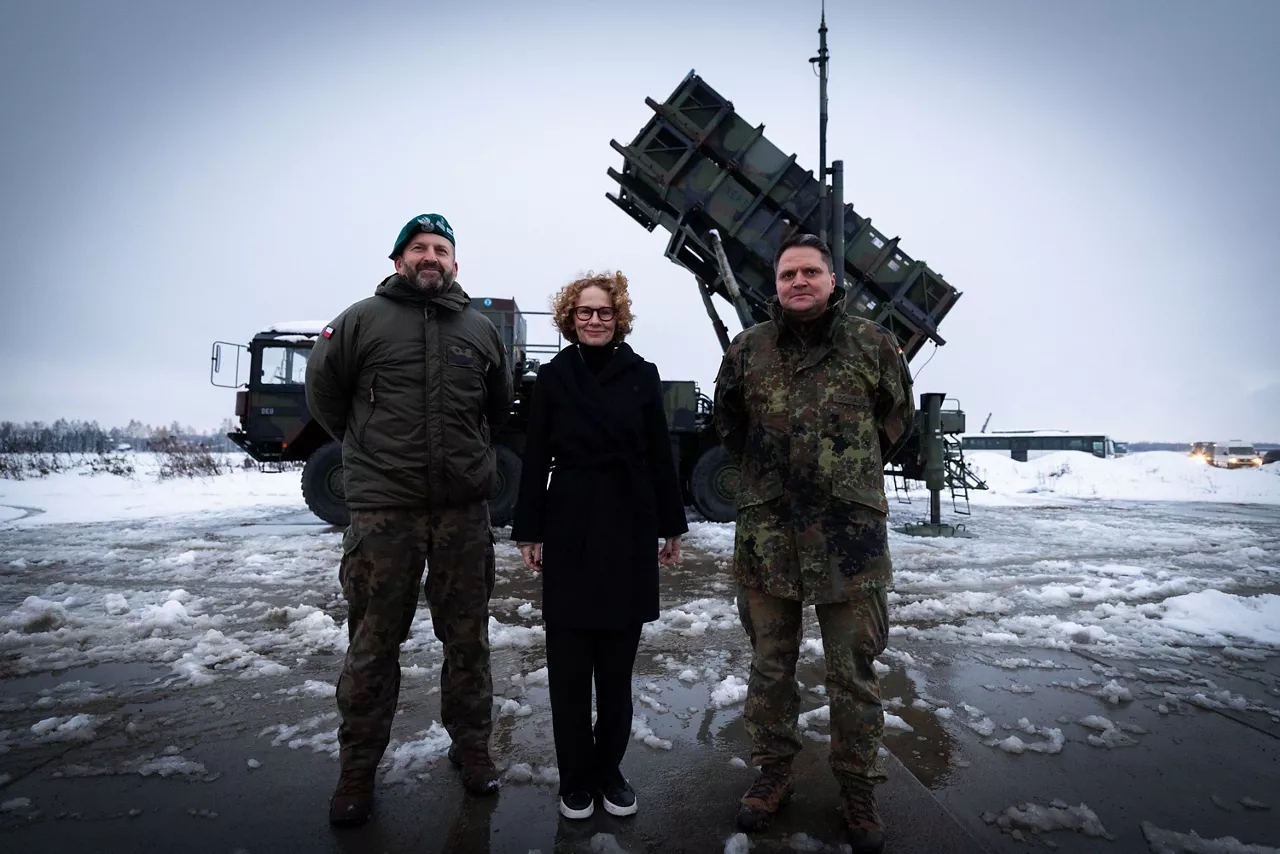 NATO Deputy Secretary General Radmila Shekerinska visits the logistical hub in Poland of the NATO Security Assistance and Training for Ukraine (NSATU)