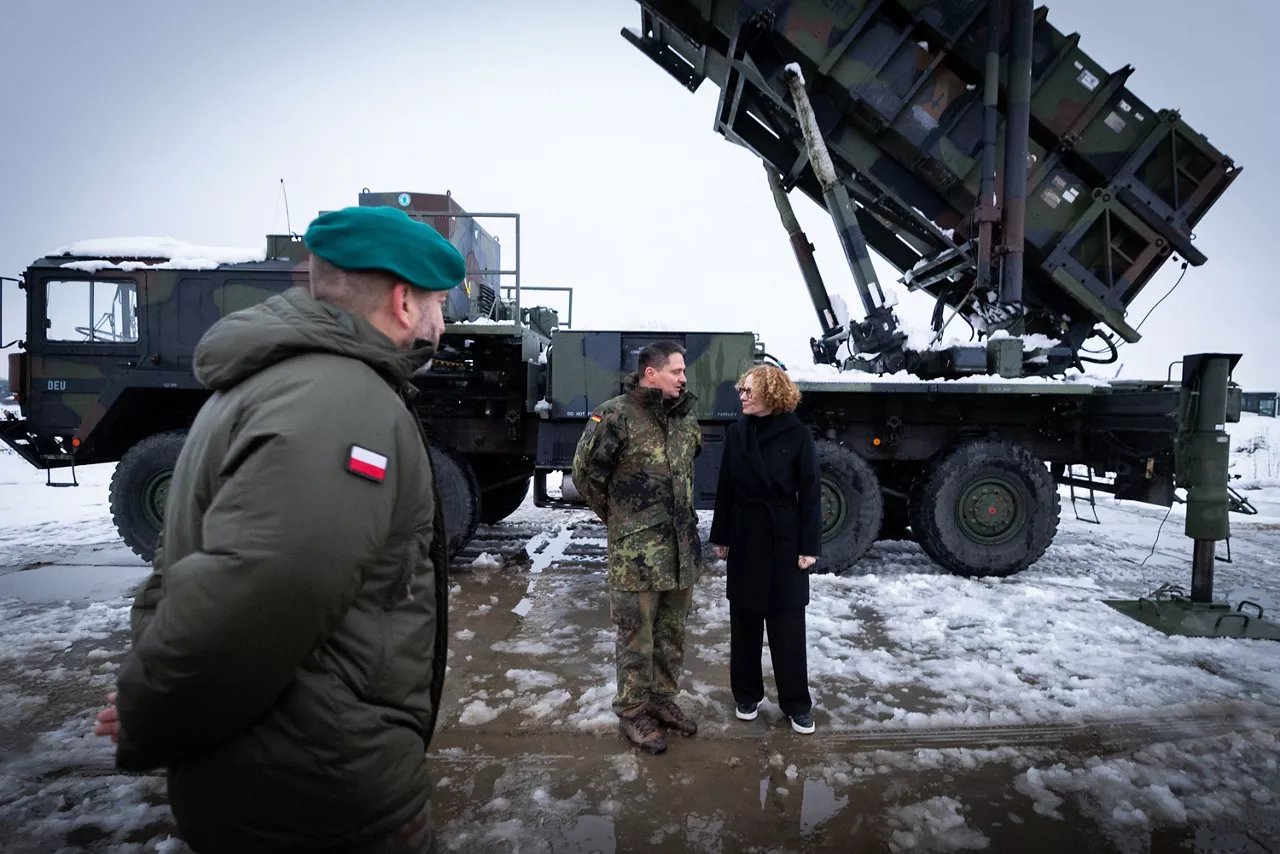 NATO Deputy Secretary General Radmila Shekerinska visits the logistical hub in Poland of the NATO Security Assistance and Training for Ukraine (NSATU)