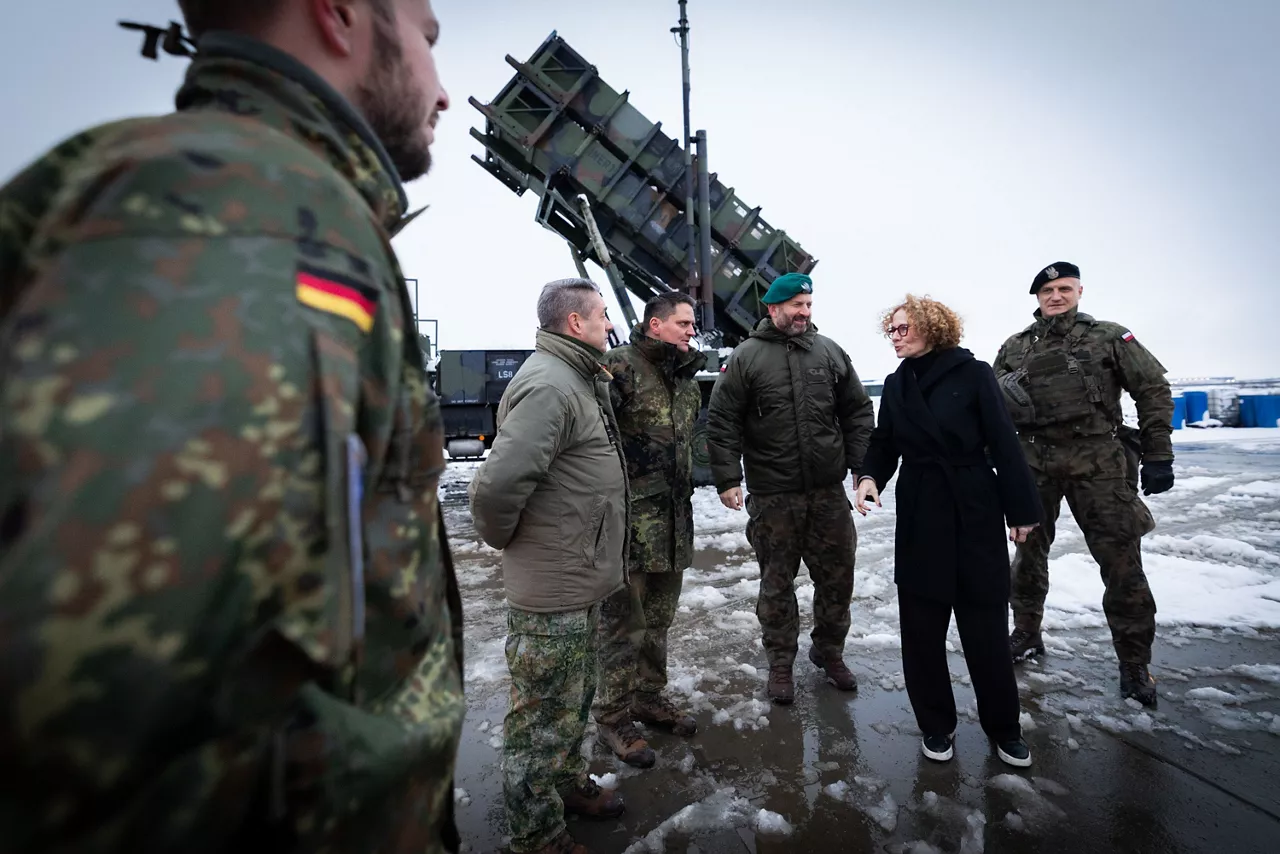 NATO Deputy Secretary General Radmila Shekerinska visits the logistical hub in Poland of the NATO Security Assistance and Training for Ukraine (NSATU)