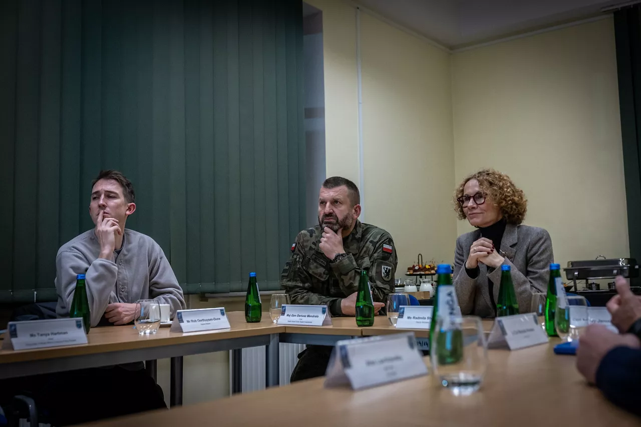 NATO Deputy Secretary General Radmila Shekerinska visits the logistical hub in Poland of the NATO Security Assistance and Training for Ukraine (NSATU)