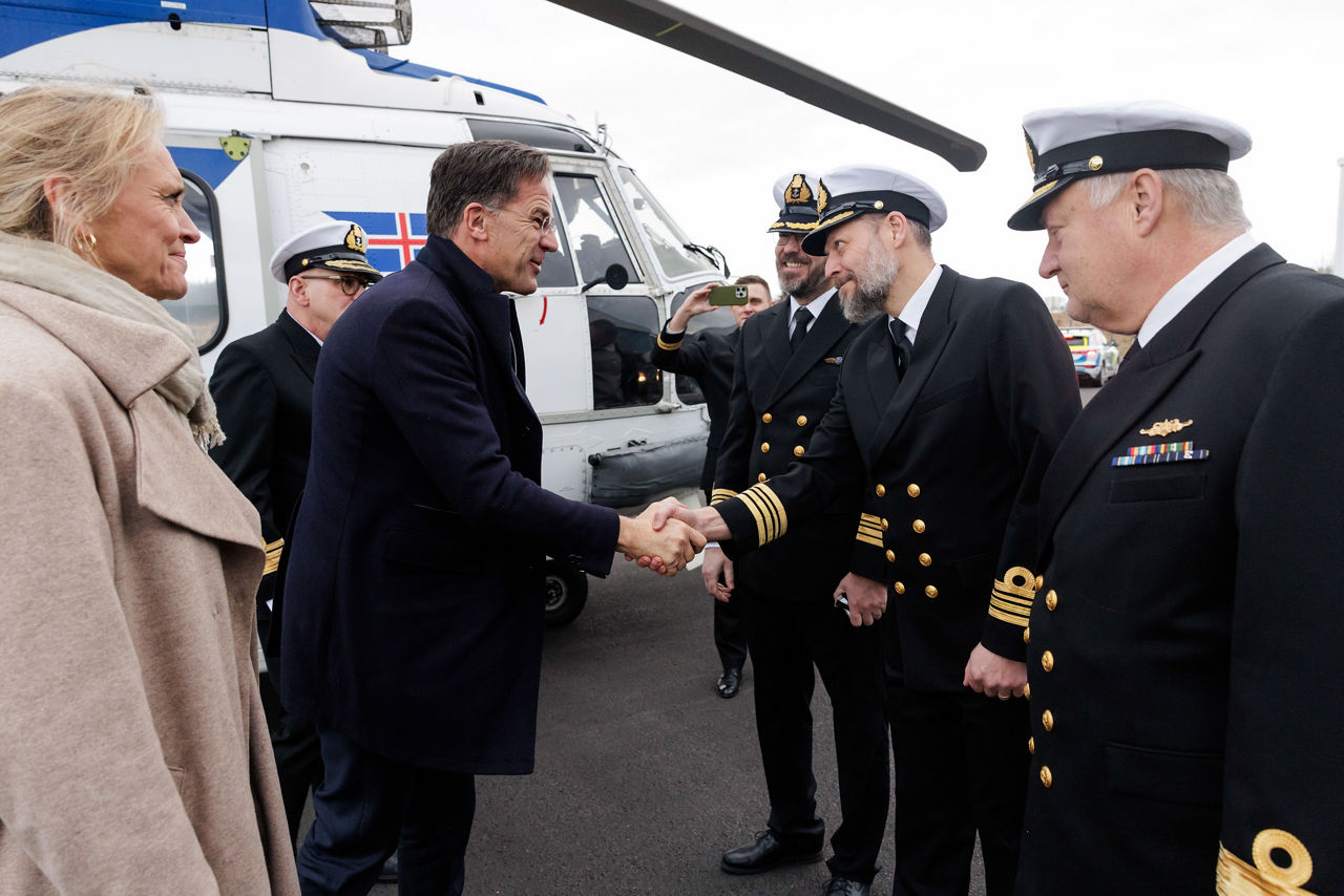 NATO Secretary General Mark Rutte visits Iceland
