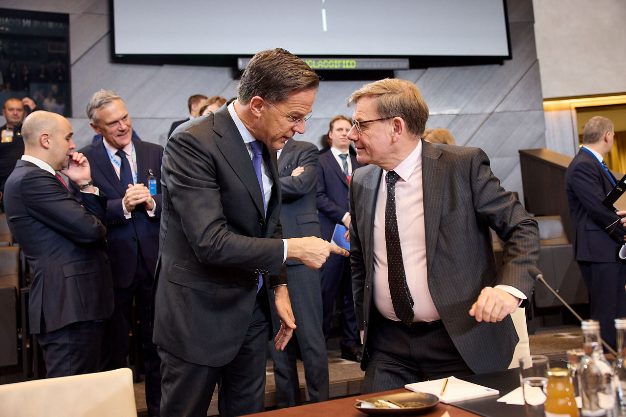 NATO Secretary General Mark Rutte and Johann Wadephul (Minister of Foreign Affairs, Germany)


