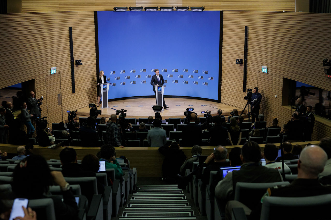 Press conference by NATO Secretary General Mark Rutte following the meetings of NATO Foreign Ministers