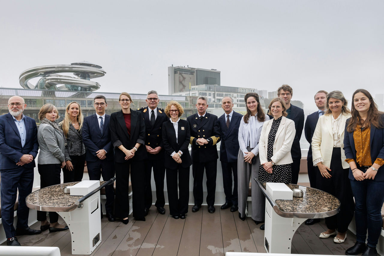 NATO Deputy Secretary General Radmila Shekerinska visits the port of Rotterdam and discusses resilience and industry with Dutch representatives of the transport and energy sectors