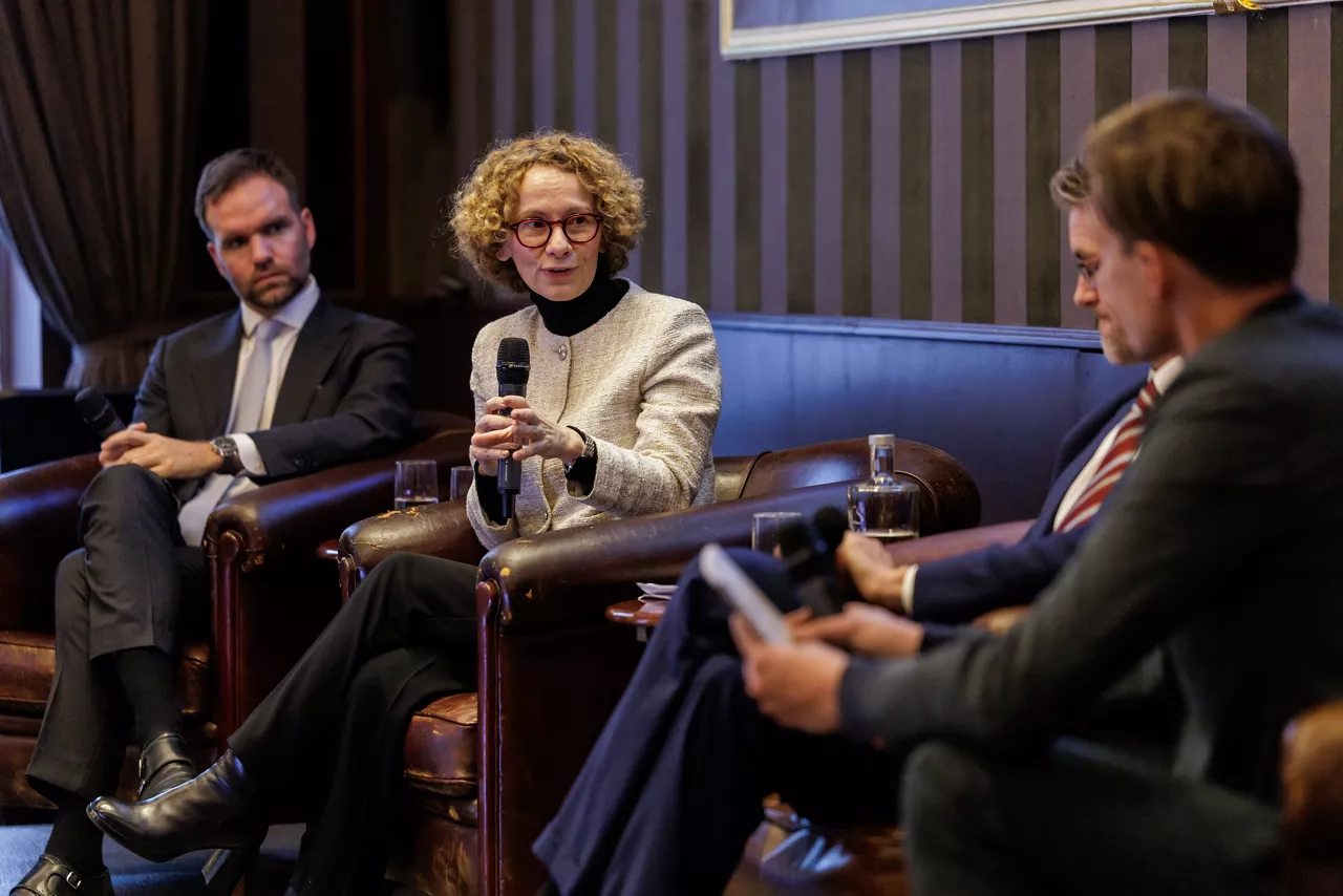 Panel discussion with NATO Deputy Secretary General Radmila Shekerinska at the Atlantic Commission in The Hague