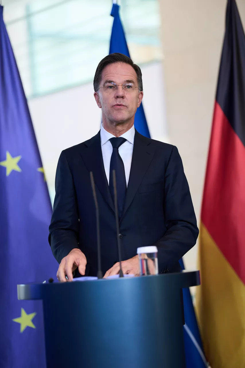 Joint press conference by the NATO Secretary General with the Federal Chancellor Friedrich Merz