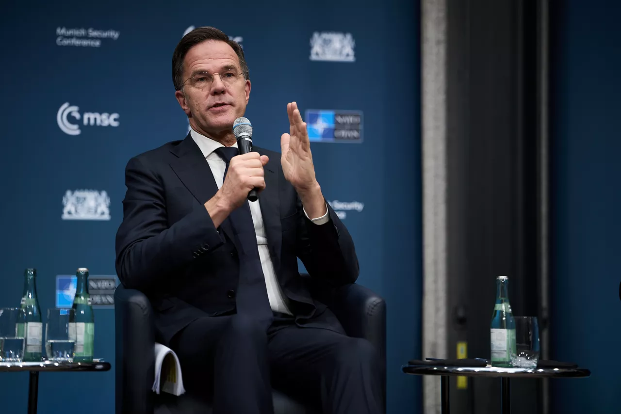 Moderated discussion with NATO Secretary General Mark Rutte and Johann Wadephul, Federal Minister for Foreign Affairs