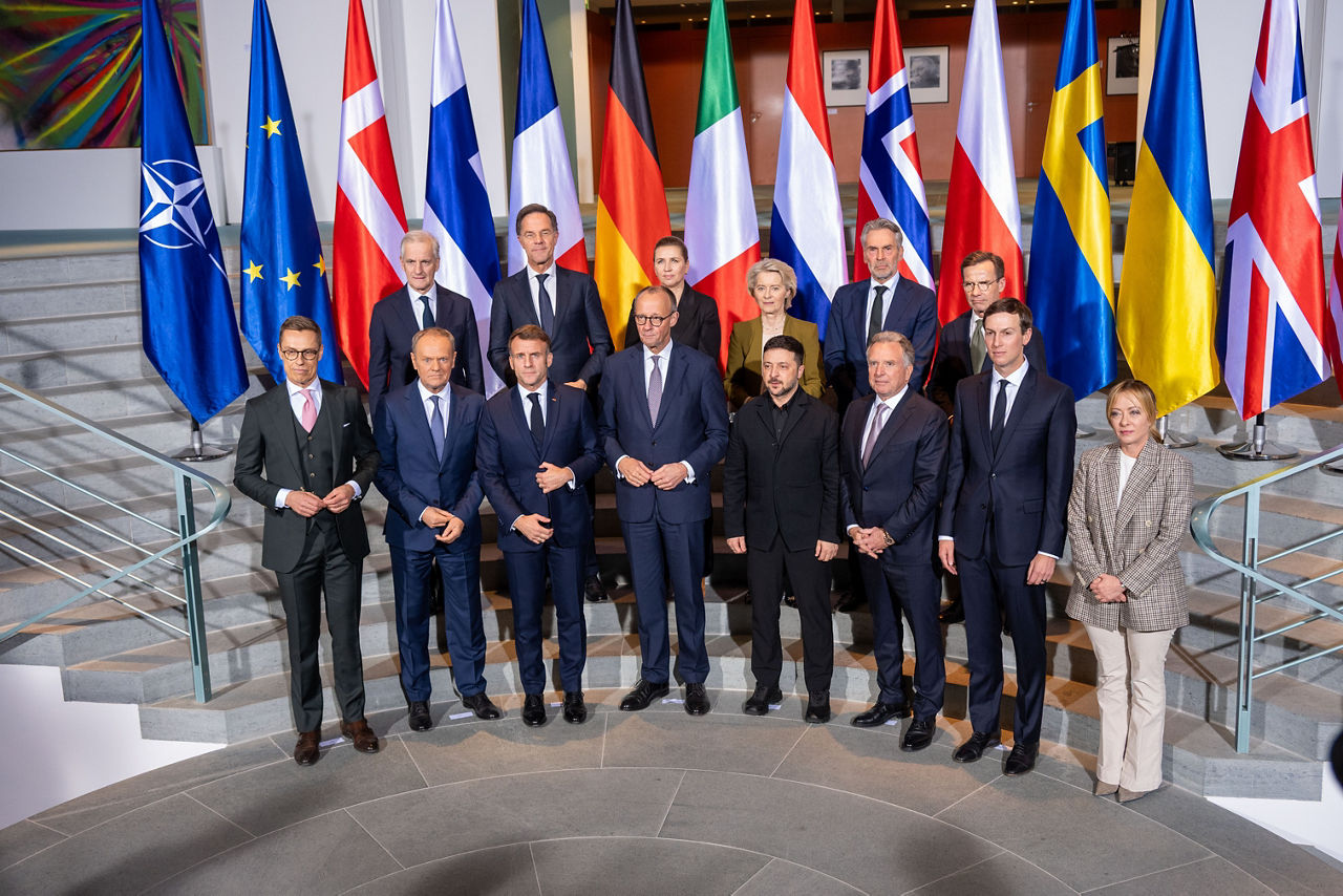 Group photo with leaders