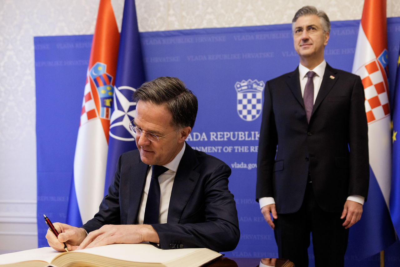 NATO Secretary General visits Croatia