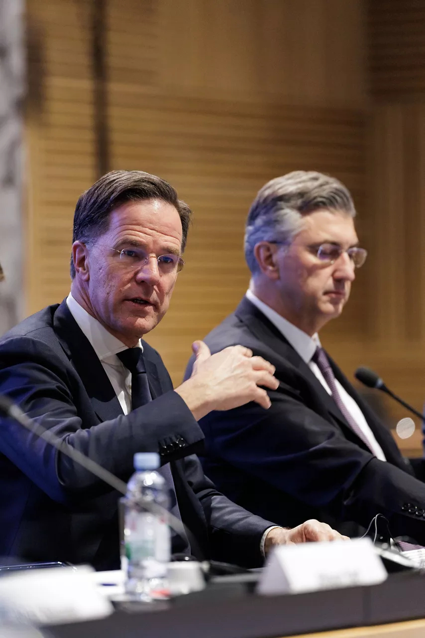 NATO Secretary General Mark Rutte at the presentation of the Croatian Defence Industry in the field of unmanned systems