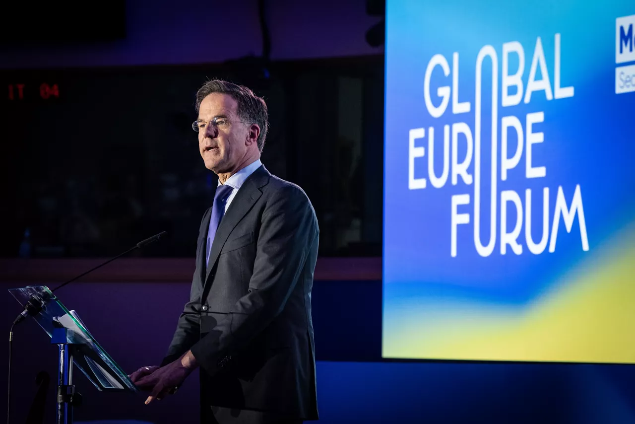 NATO Secretary General Mark Rutte addresses the Renew Europe Global Europe Forum 2026 at the European Parliament