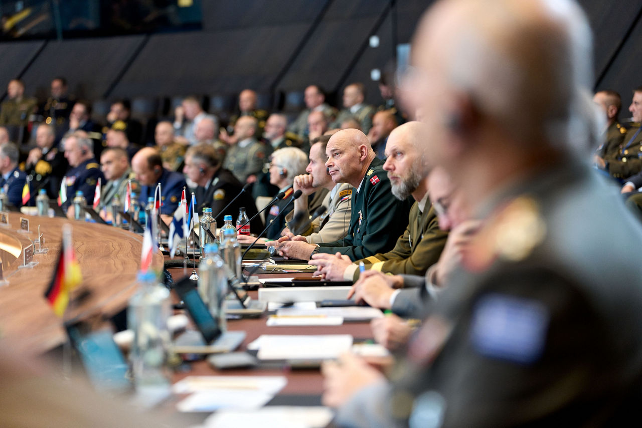 Allied Chiefs of Defence during the opening remarks