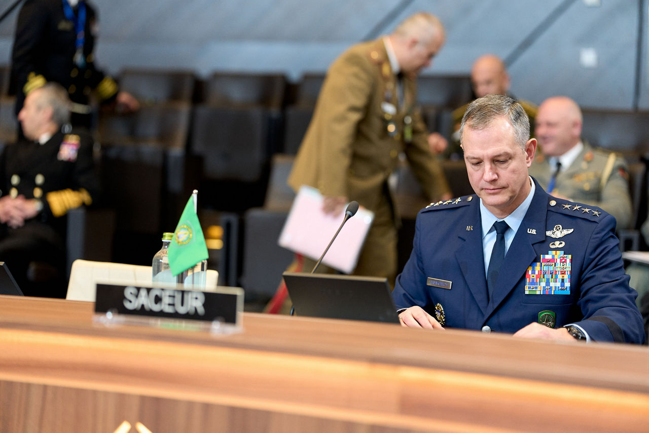 The Supreme Allied Commander Europe (SACEUR), General Alexus G. Grynkewich