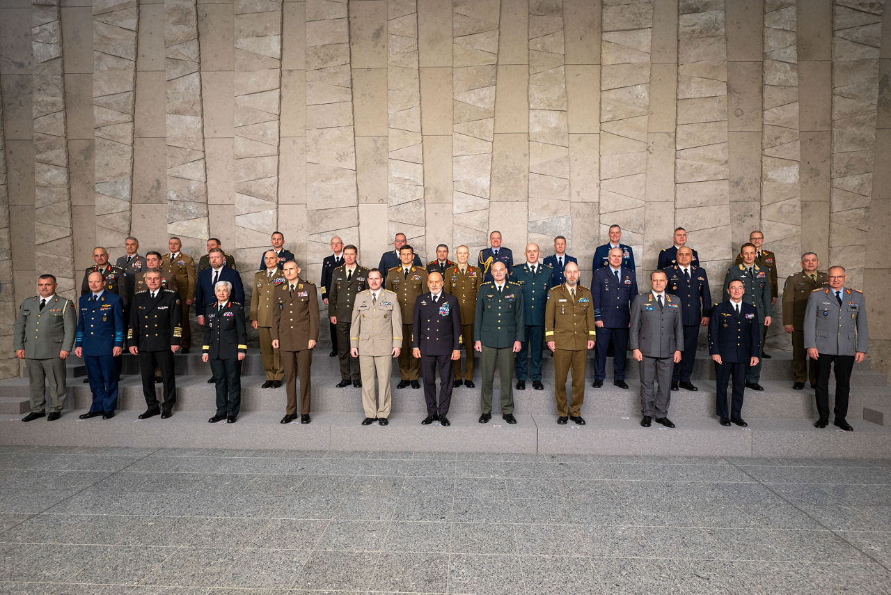 Family photo - The NATO Military Committee in Chiefs of Defence Session (MCCS) - 21 & 22 January 2026
