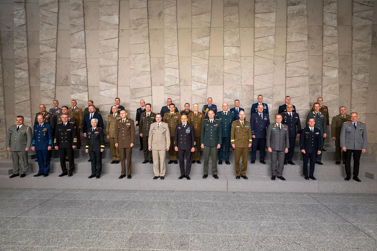 Family Photo of Allied Chiefs of Defence