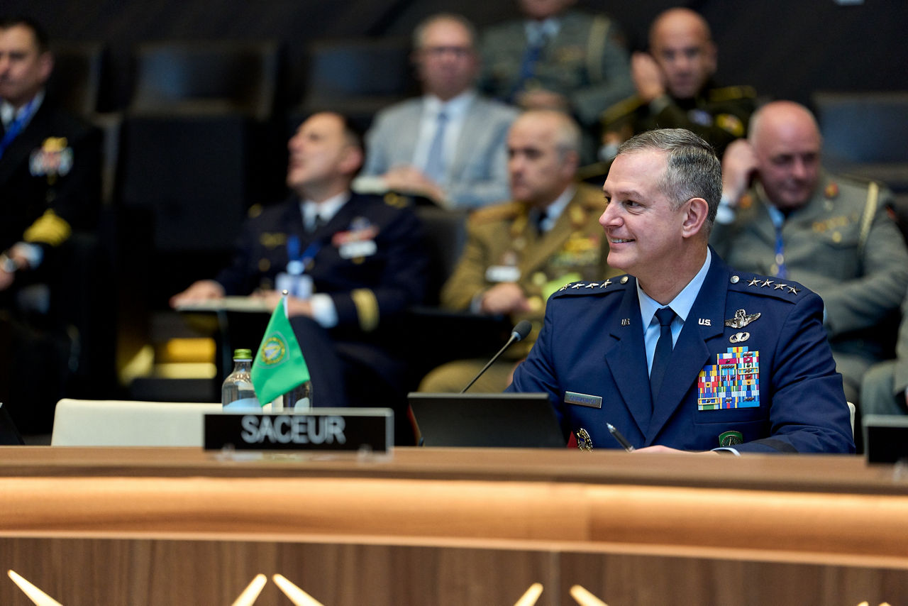 The Supreme Allied Commander Europe (SACEUR), General Alexus G. Grynkewich