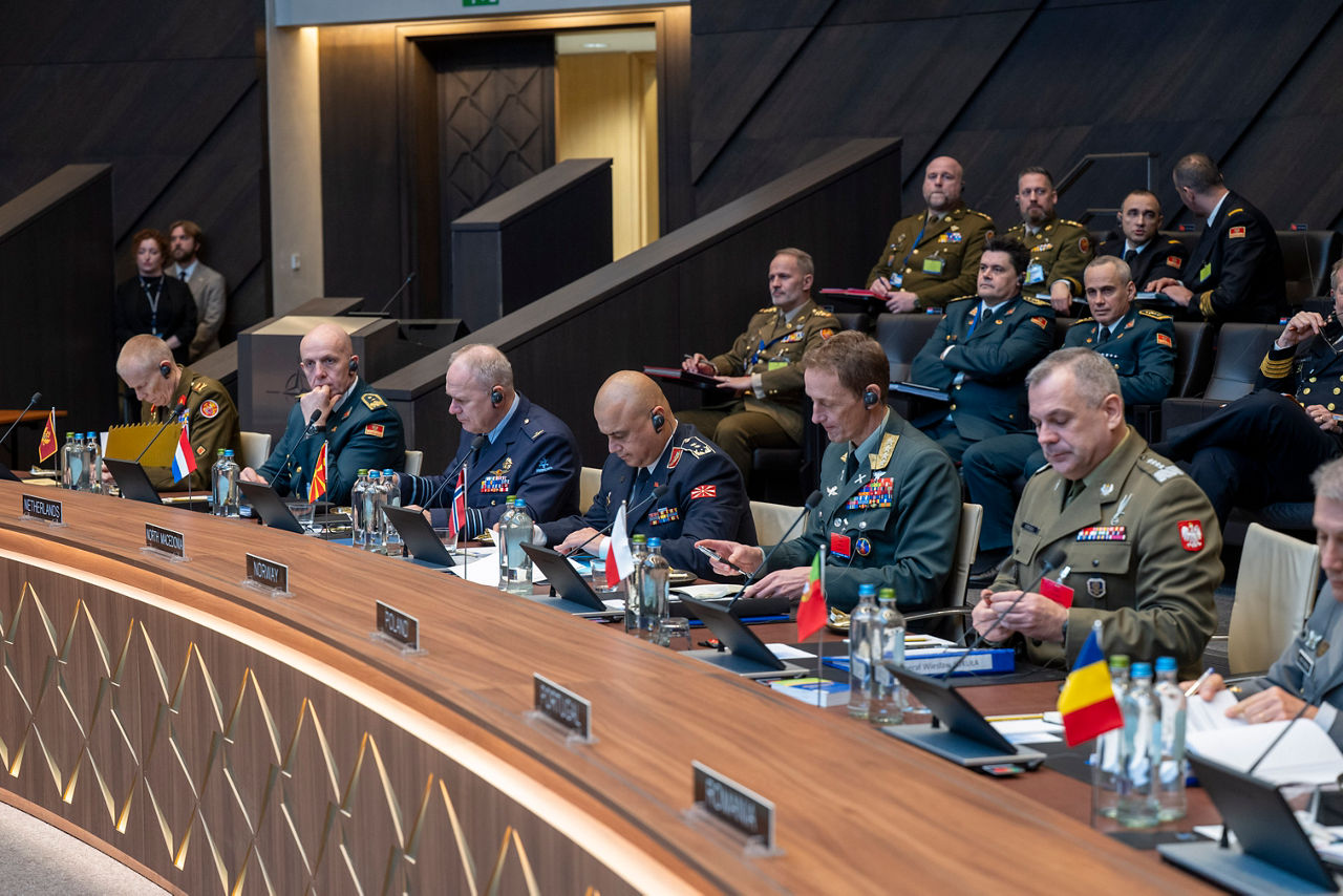 Allied Chiefs of Defence during Session 3