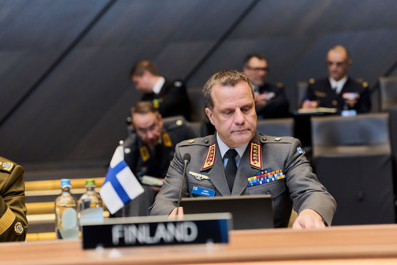 The Chief of Defence of Finland, General Janne Jaakkola
